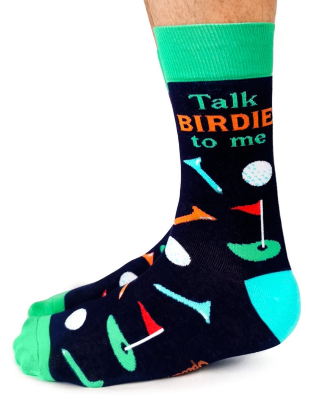 Men's Uptown Sox Crew Socks NWT - Talk Birdie to Me Socks